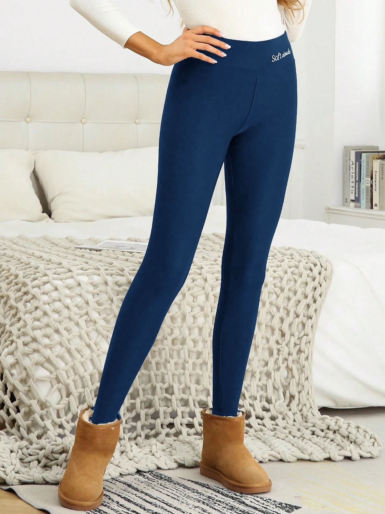 Cozy High Waist Winter Leggings For Women 1
