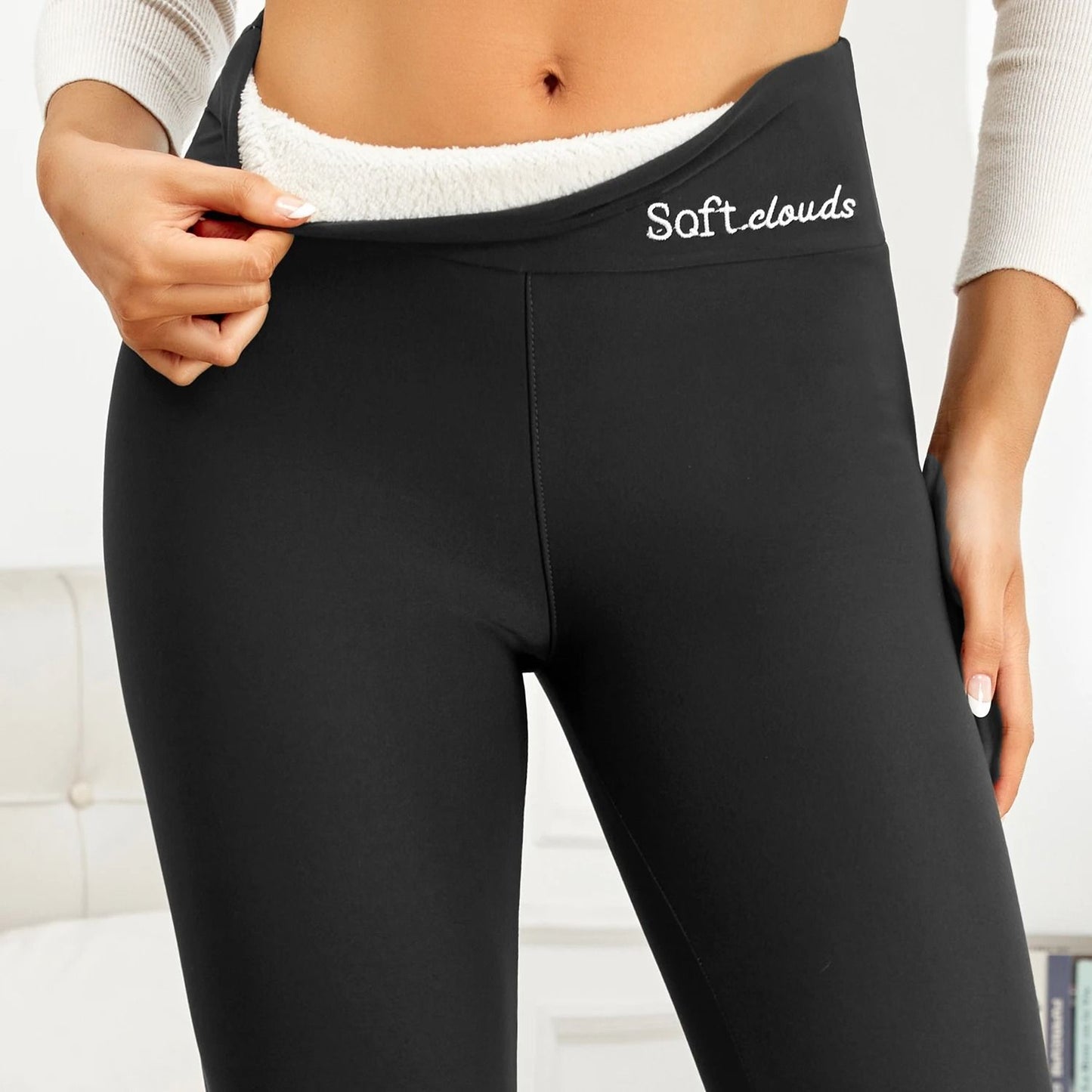 Cozy High Waist Winter Leggings For Women 5
