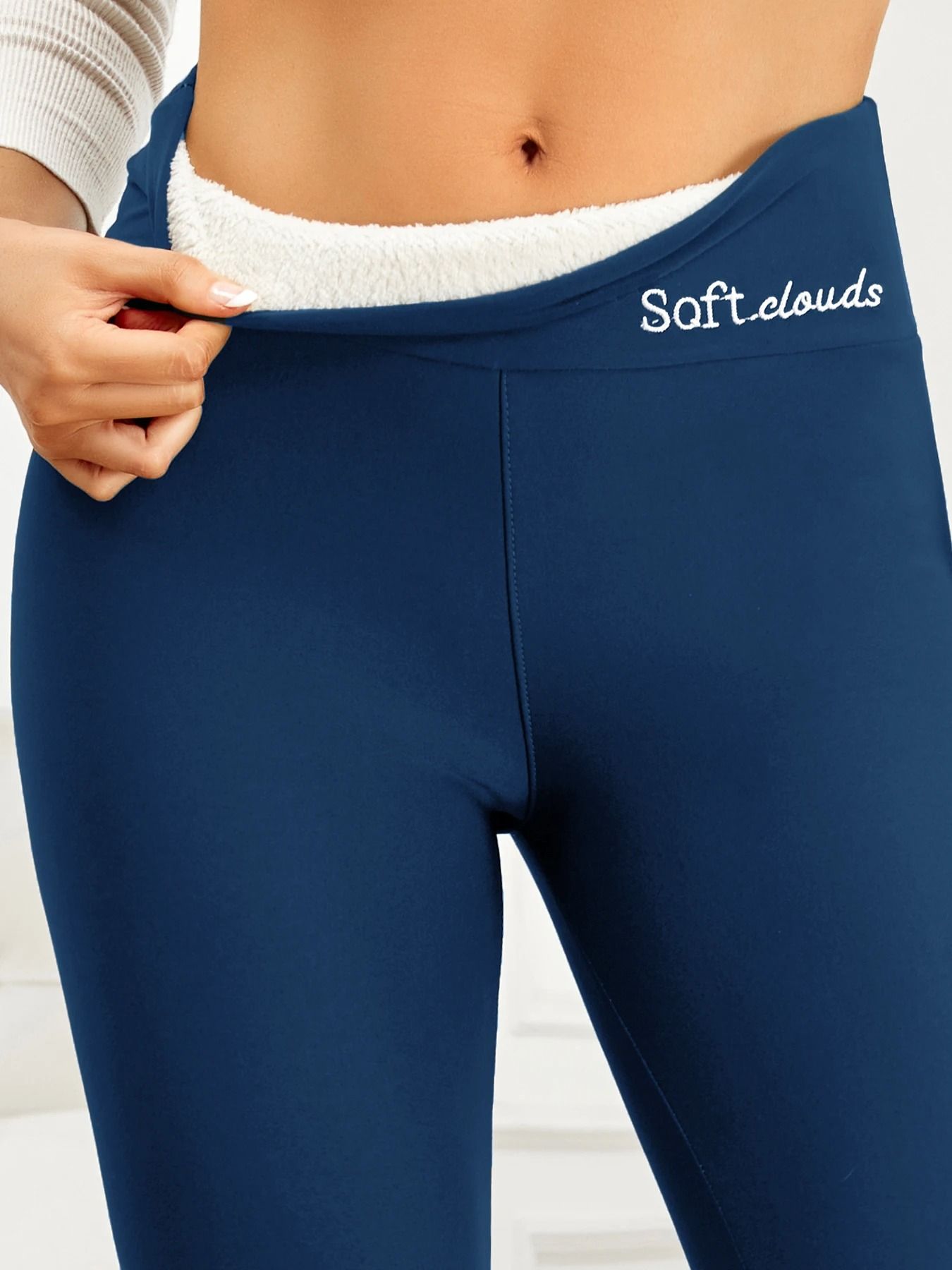 Cozy High Waist Winter Leggings For Women 6