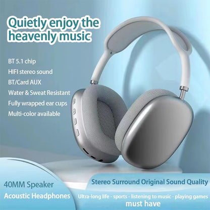 P9 Wireless Bluetooth Headset  Noise Cancelling Earbuds With Mic For Gaming Sports And Everyday Use 1