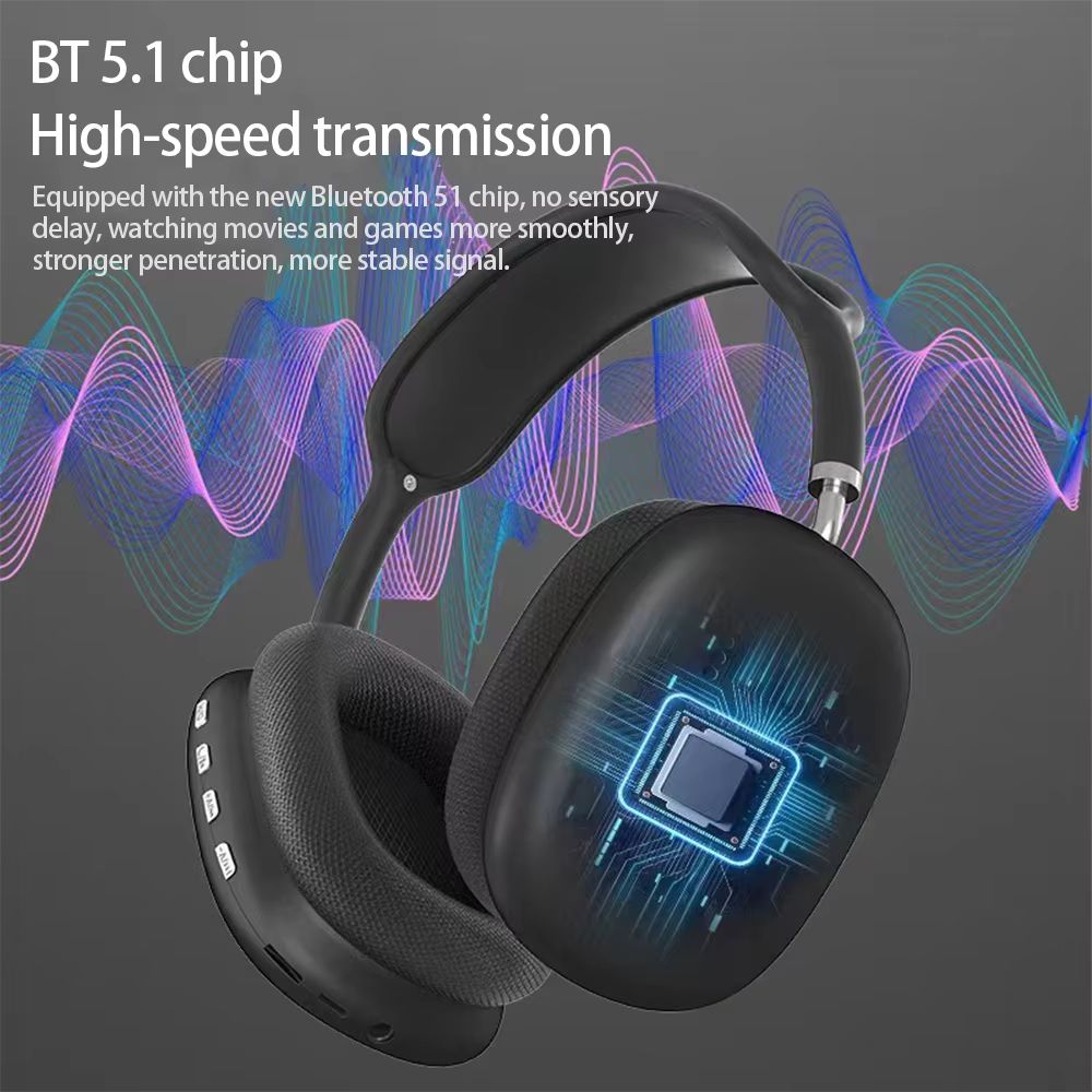 P9 Wireless Bluetooth Headset  Noise Cancelling Earbuds With Mic For Gaming Sports And Everyday Use 3
