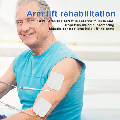 Electronic Pulse Massager Myostimulation Apparatus, 12 Modes Low Frequency Therapy Device, TENS EMS Muscle Stimulator