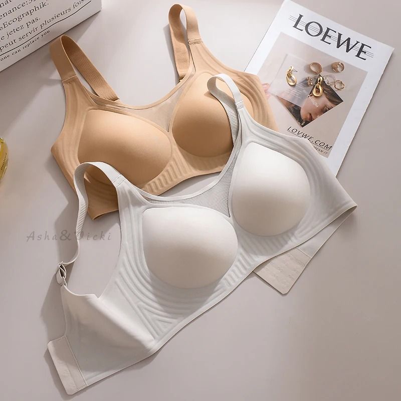 Plus Size Lace Comfort Bra With Full Coverage Support 3