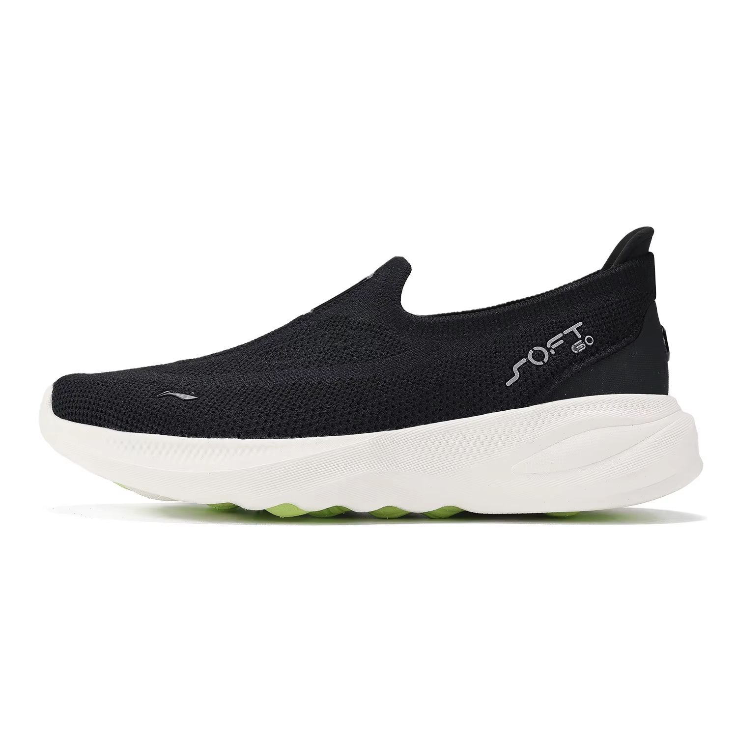 LiNing Women Soft Go 2 Knit SlipOn Walking Shoes  Breathable Cushion Sneakers For Everyday Comfort  8