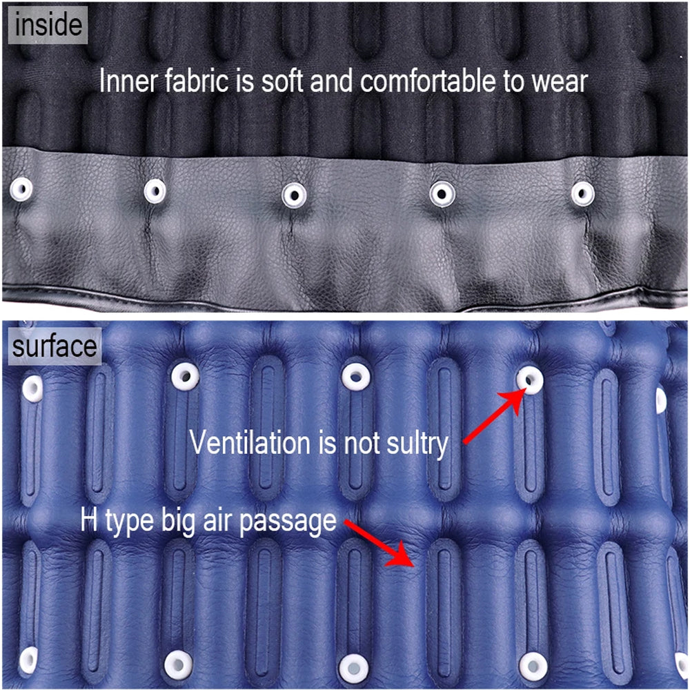Inflatable Waist Belt Back Support Health Care, Lumbar Traction Device Waist Protector, Backache Spine Traction Brace