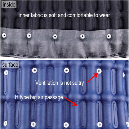 Inflatable Waist Belt Back Support Health Care, Lumbar Traction Device Waist Protector, Backache Spine Traction Brace