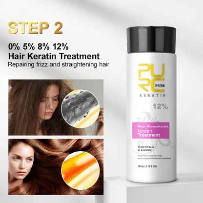 Keratin Treatment Shampoo Conditioner Hair Straightening Products Smoothing Repairing Hair Mask Hai 1