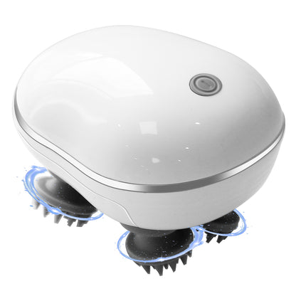 Deep Tissue Electric Scalp Head Massager, Vibrating Shoulder Neck Arm Leg Relax, Kneading Cat Pet Massage