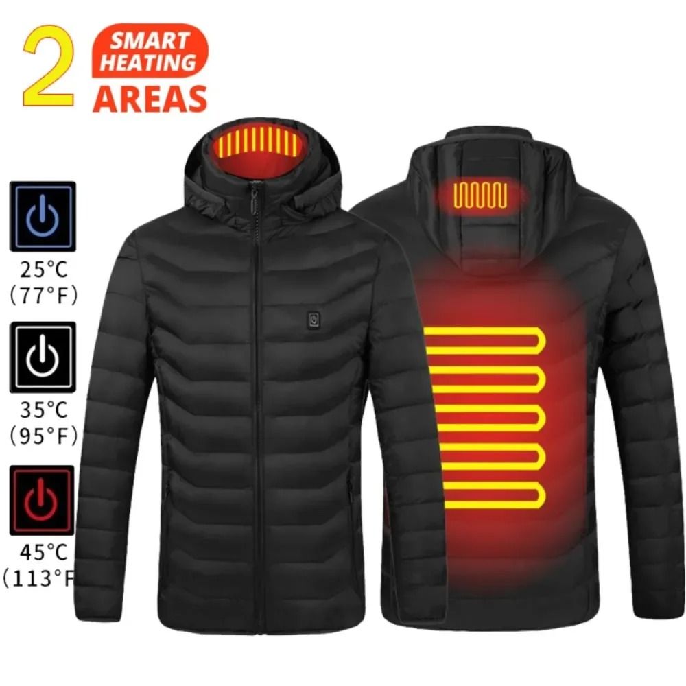 USB Heated Jacket For Men And Women With Multiple Heating Zones 6
