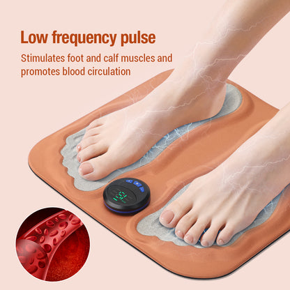 Feet Massager 3D Smart Foot Massage Pad, 6 Modes 15 Levels, Relax Muscles Improve Blood Circulation Slim Legs