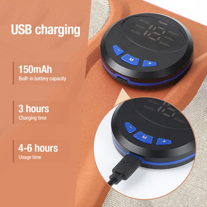 Feet Massager 3D Smart Foot Massage Pad 6 Modes 15 Levels Relax Muscles Improve Blood Circulation S 3