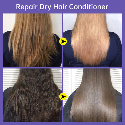 PURC Leave In Conditioner Spray Hair Smoothing Treatment With Coconut Oil Repair For Damaged Dry Fr 5