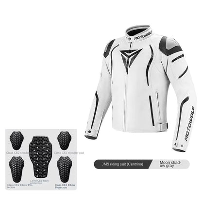 Mens Motorcycle Jacket Winter Riding Gear With Protection Windproof Removable Thermal Liner Water R 2