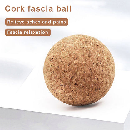 Myofascial Trigger Point Ball Cork Massage Ball For Back Massage  Foot Massager Yoga Tension Releas 1