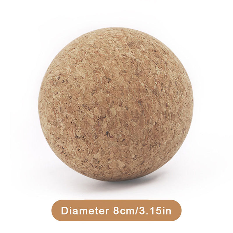 Myofascial Trigger Point Ball Cork Massage Ball For Back Massage  Foot Massager Yoga Tension Releas 5