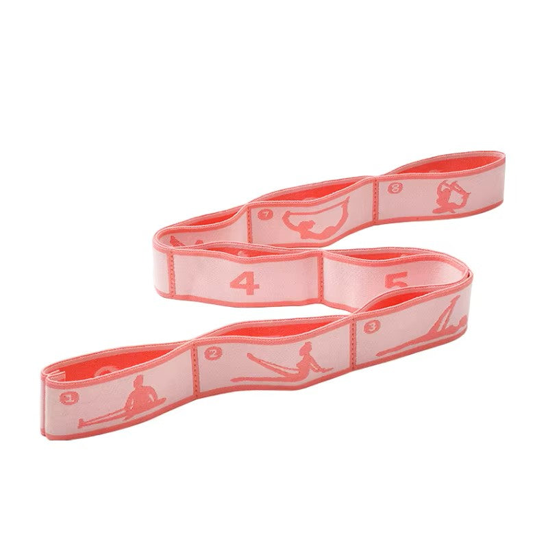 Adult Latin Training Elastic Bands Resistance Band Yoga Auxiliary Stretching Belt Beginner Pilates  9