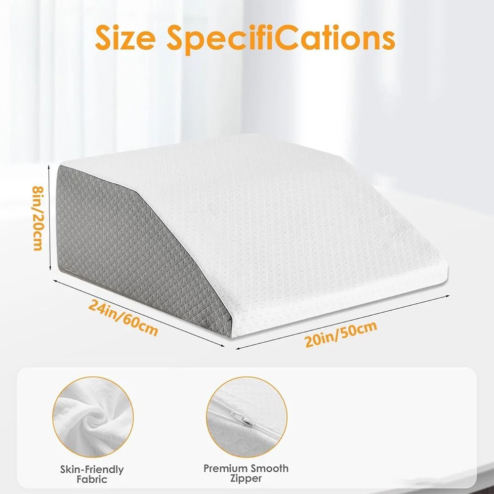 Memory Foam Leg Elevating Pillow For Rest And Recovery 1