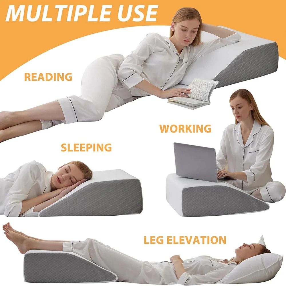 Memory Foam Leg Elevating Pillow For Rest And Recovery 2