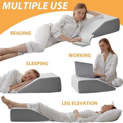 Memory Foam Leg Elevating Pillow For Rest And Recovery 2
