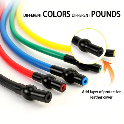 Strength Training Equipment At Home, Resistance Bands With Handles For Men Women, Exercise Bands With Handles