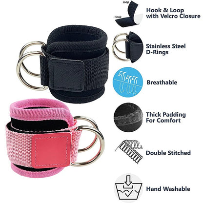 Ankle And Hip Strength Training Protector Double Buckle Indoor Sports Gantry Frame Rear Kick Ankle 3