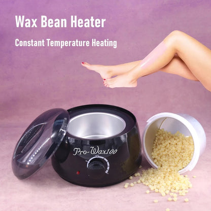 Professional Wax Warmer, Multi Function Timing Hair Removal Heater for Depilatory Paraffin Wax, Beans, Beads, Home Use