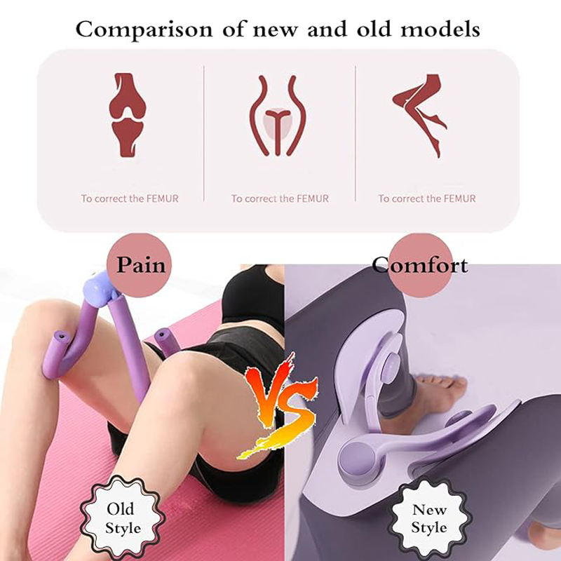 Multifunctional Thigh Exerciser for Body Shaping, 1pc Pelvic Floor Muscle Trainer, Postpartum Recovery, Leg Training