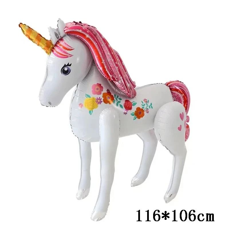 Giant 3D Unicorn Foil Balloon For Birthday Baby Shower Wedding Party Decoration 1