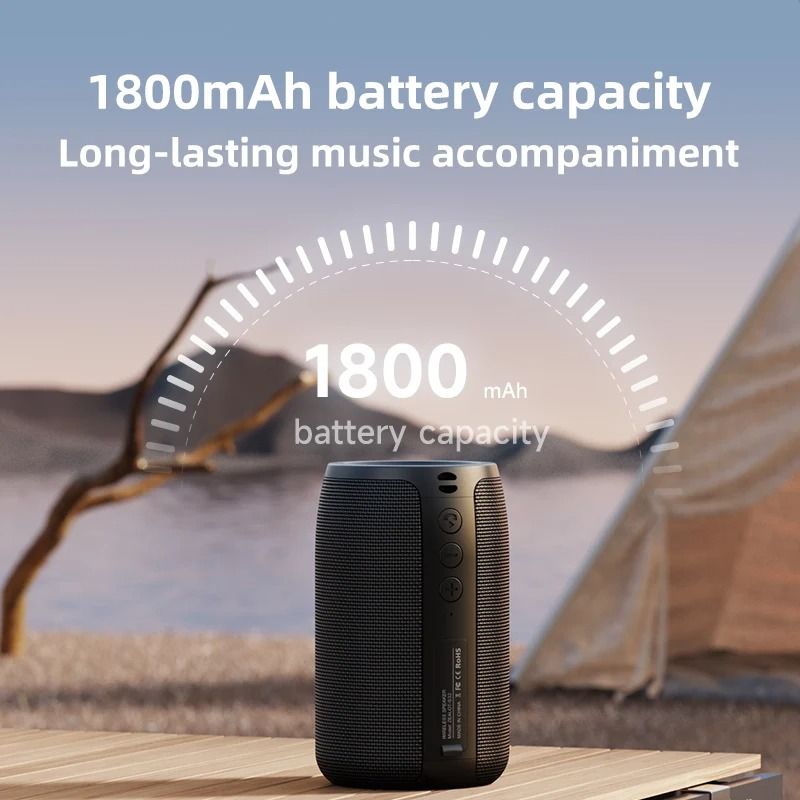 Mini Portable Bluetooth Speaker With HIFI Subwoofer And FM Radio 5