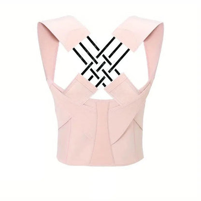 Magnetic Therapy Back Posture Corrector Adjustable Shoulder Support Breathable Shaping Brace 9