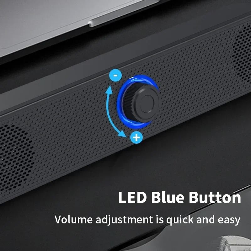 PC Soundbar Wired And Wireless Bluetooth Speaker USB Powered Surround Audio System For TV Laptop An 2