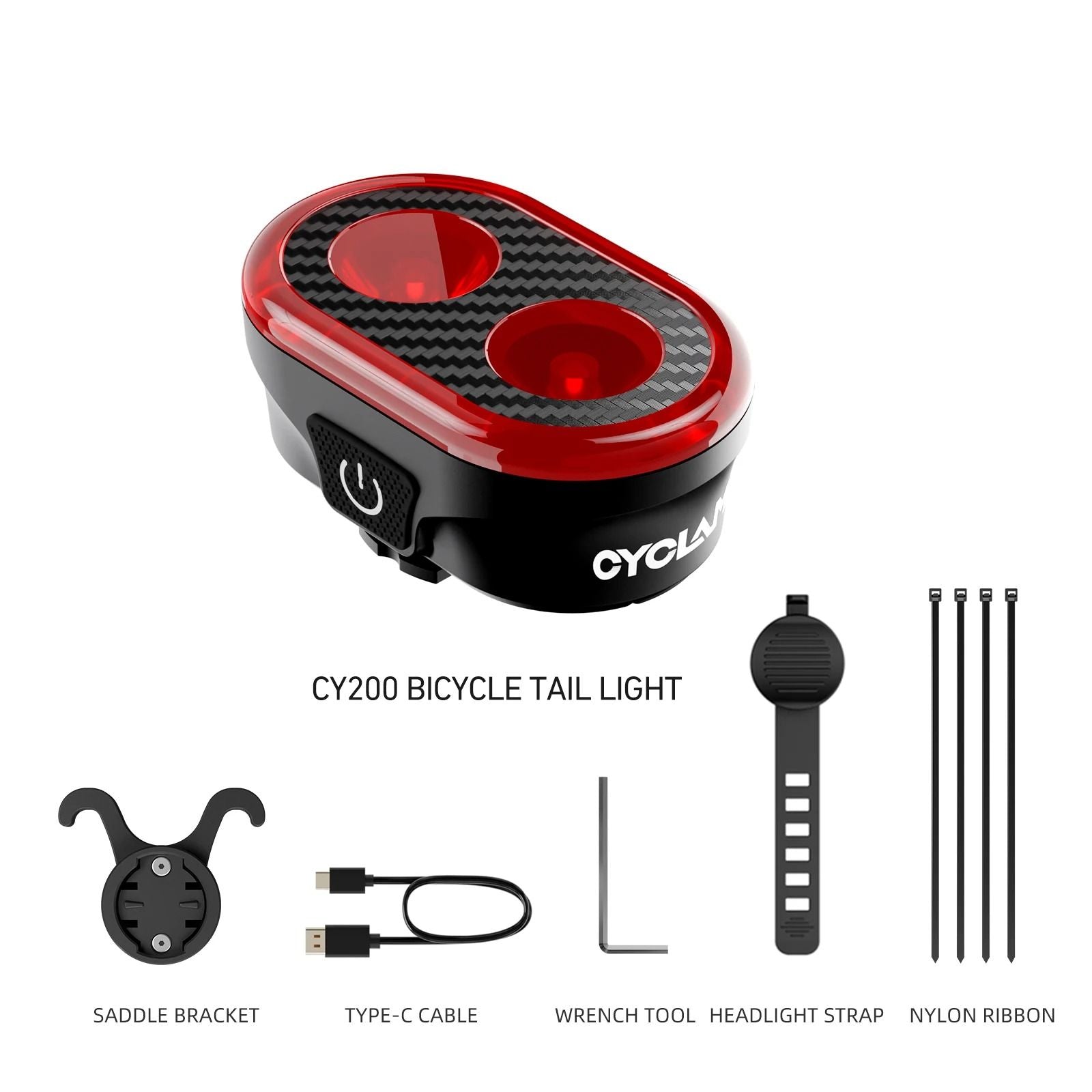 Smart Bicycle Brake Sensing Front And Rear Light Waterproof Cycling Accessory 8