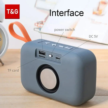 Portable Mini Wireless Soundbar Bluetooth 50 Speaker Waterproof With FM Radio And TF Card Support 1