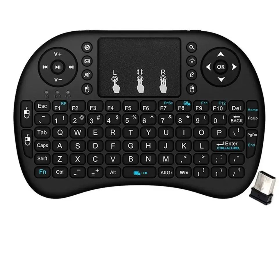 Mini Wireless Keyboard With Touchpad And Air Mouse For Smart TV And PC 6