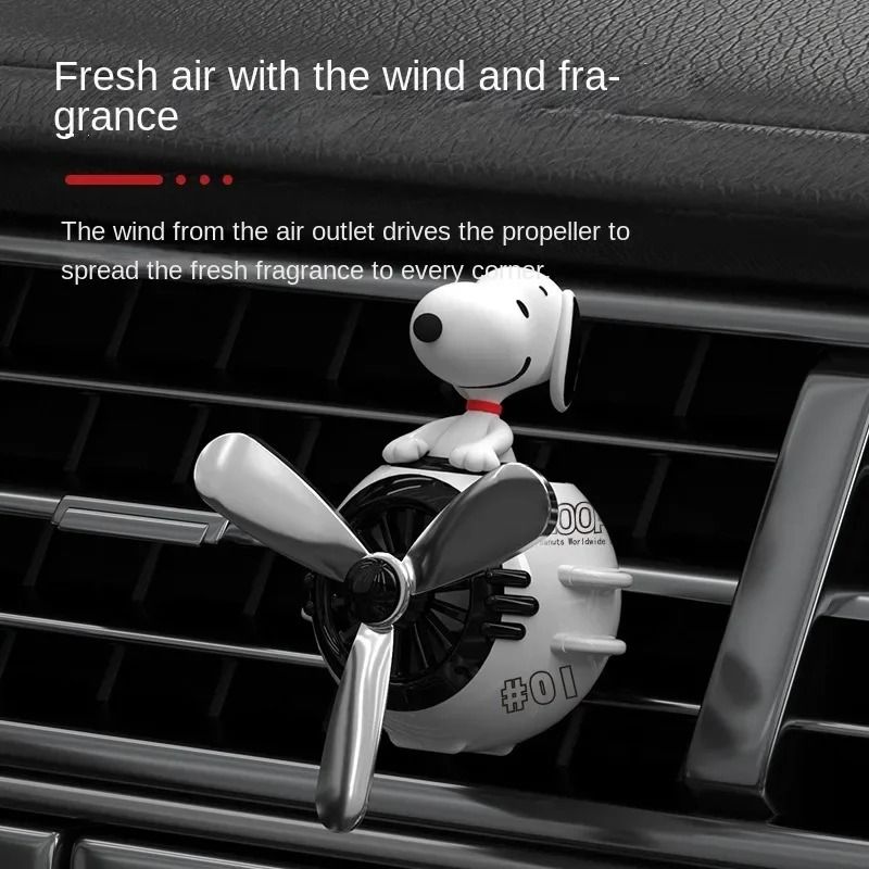 Snoopy Car Air Freshener Clip 2