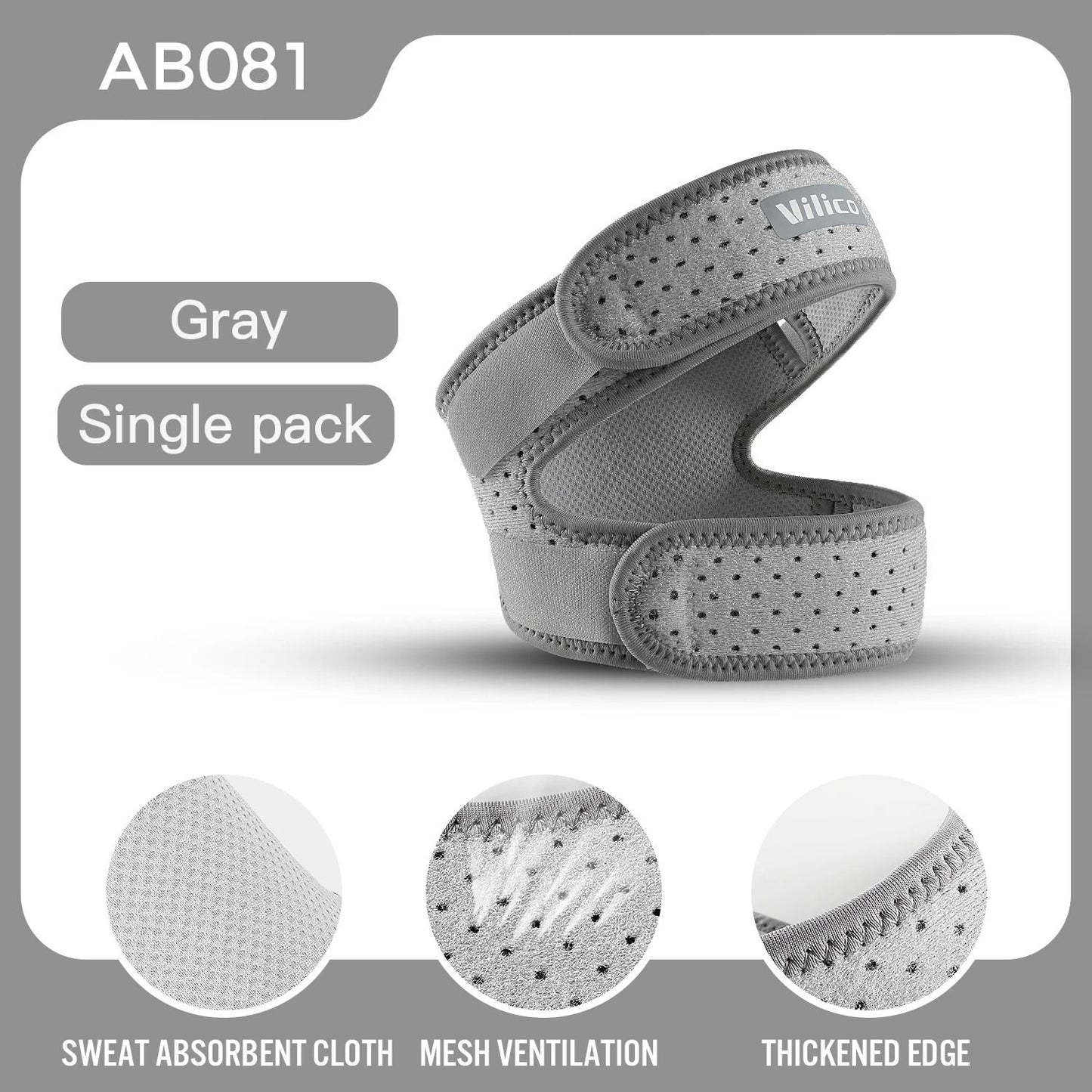 Adjustable Knee And Thigh Compression Band Strap 6