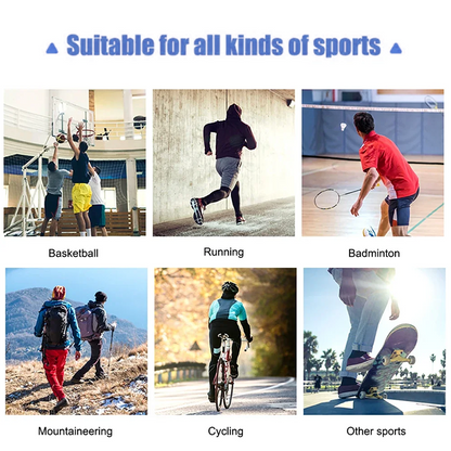 High Elastic Breathable Knee Sleeves Knee Brace Silicone Pads Spring Support Basketball Sports Guar 4