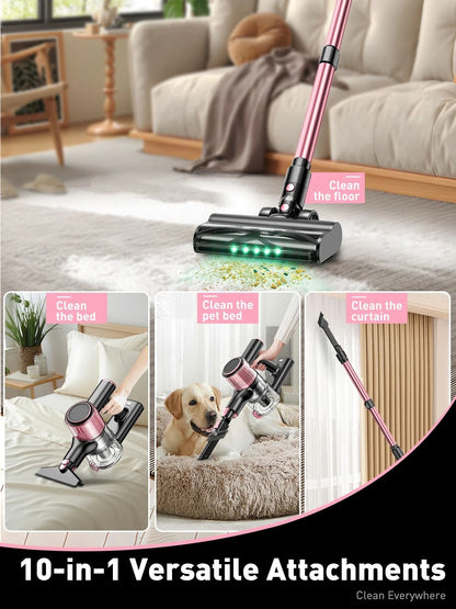Cordless Vacuum Cleaner 10 In 1 With Powerful Suction And LED Display 5