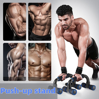 Durable Push Up Stand Home Gym Exercise Station I Shaped Prone Push Up Support Foam For Chest Muscl 1