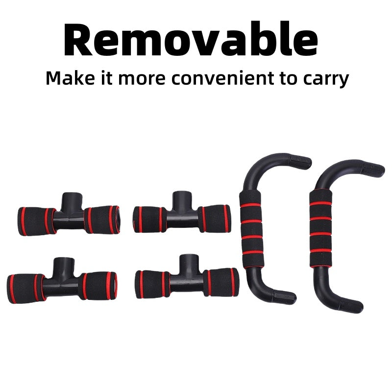Durable Push Up Stand Home Gym Exercise Station I Shaped Prone Push Up Support Foam For Chest Muscl 2