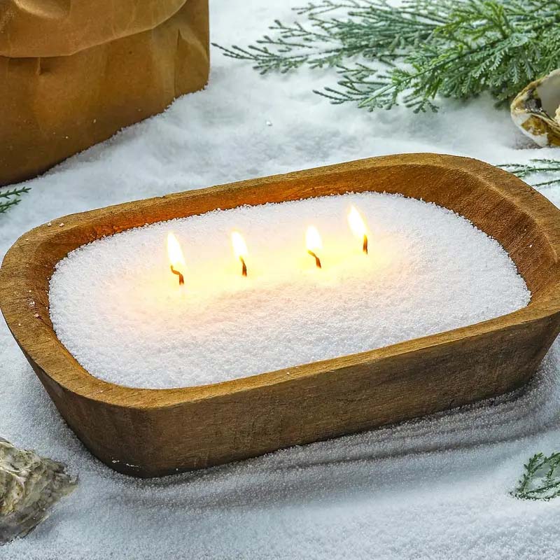 DIY Candle Making Kit with Pearl Wax, Refillable Pearled Sand for Pillar Candles, Includes Wicks Set for Weddings