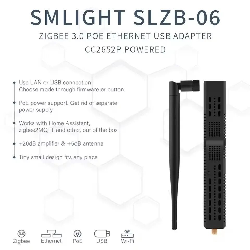 Zigbee To Ethernet USB WiFi Gateway With PoE Support 2