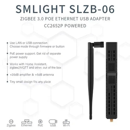 Zigbee To Ethernet USB WiFi Gateway With PoE Support 2
