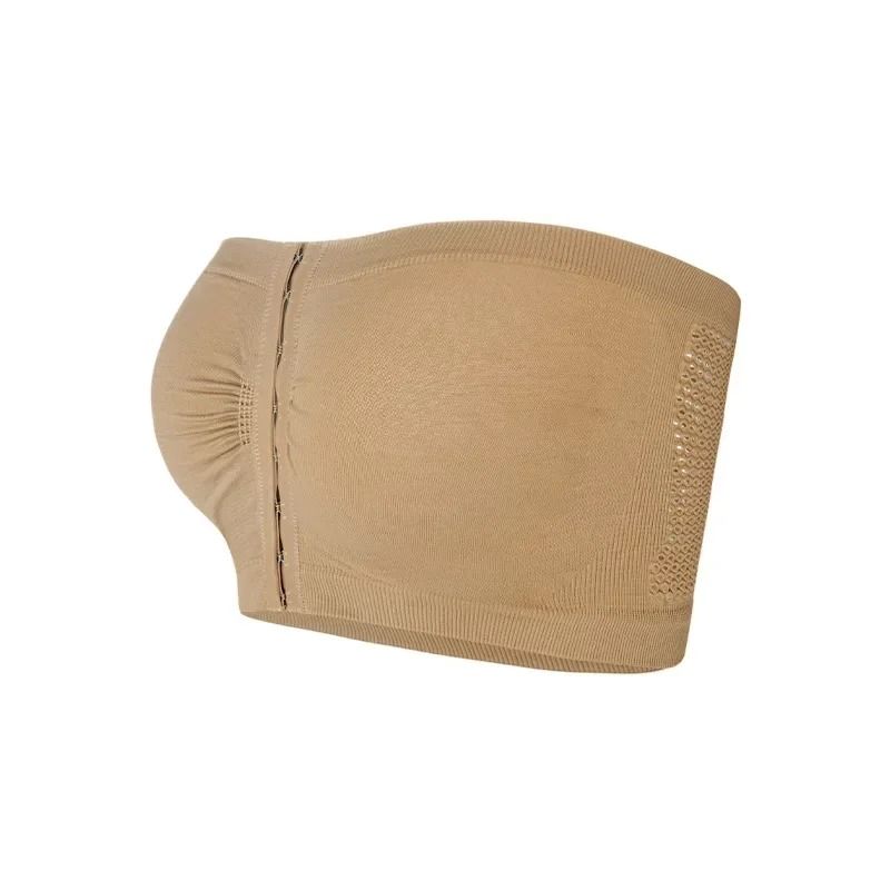 Strapless Front Button Wireless Bra With Seamless Support 6
