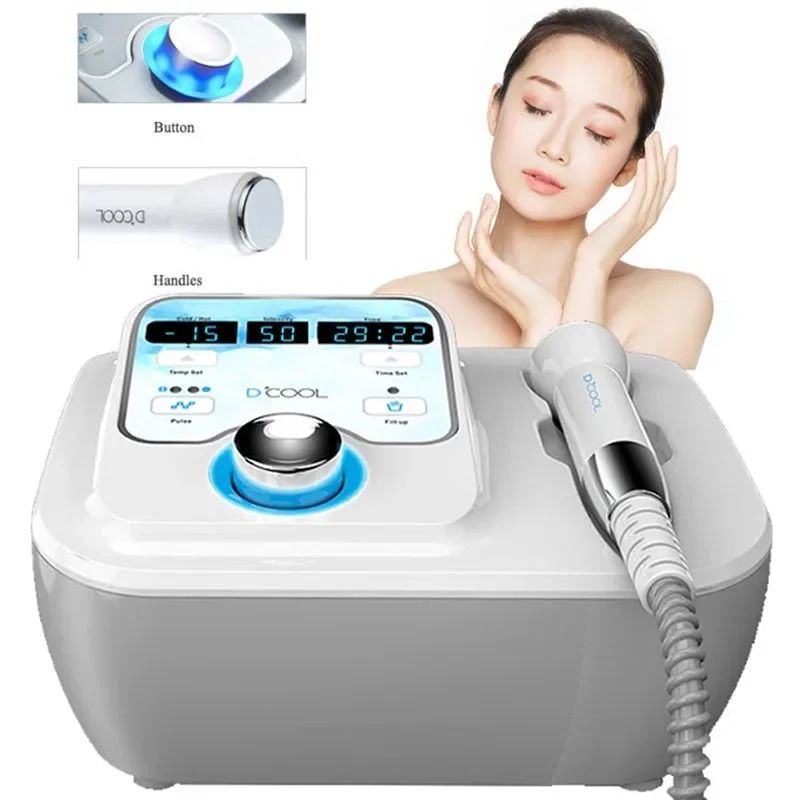 Portable Hot and Cold EMS Facial Beauty Device for Skin Tightening and Anti Puffiness