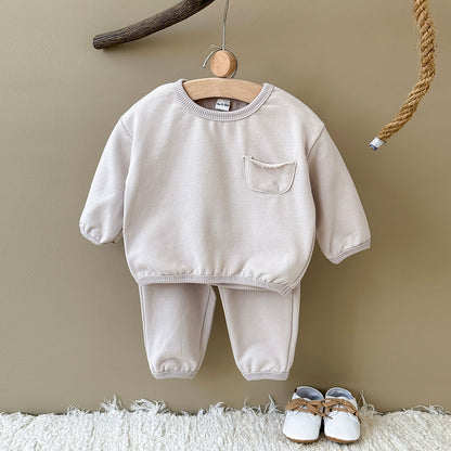 Kids Boys New York Sweatshirt & Jogger Pants Set, Autumn Baby Girls Clothes, Toddler Hoodie and Pants Outfit