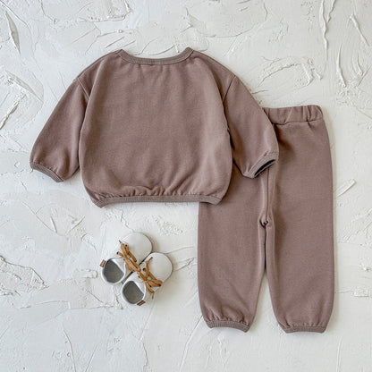 Kids Boys New York Sweatshirt & Jogger Pants Set, Autumn Baby Girls Clothes, Toddler Hoodie and Pants Outfit