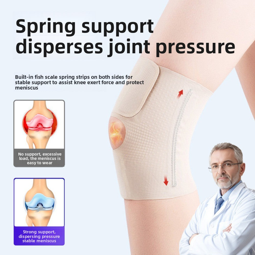 Japanese Sports Thin Meniscus Knee Pads Fixed Knee Support Running Spring Protection Ultrathin Brea 2