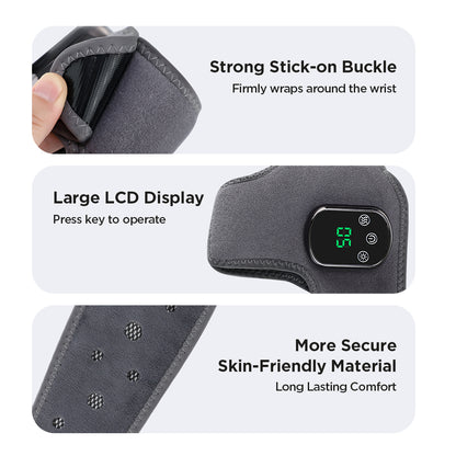 Ankle Massager Electric Foot Massager Warm Hot Compress Vibration Relaxation Ankle Brace Joint Spra 5