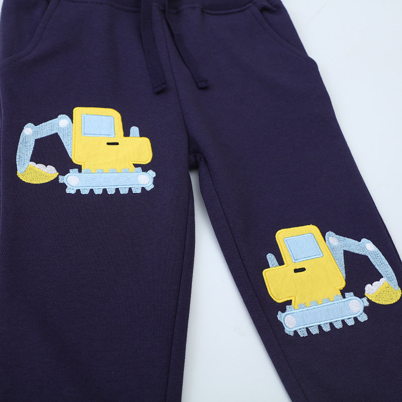 Childrens Sweatpants By Jumping Meters Dinosaurs Print Boys Girls Pants Autumn Spring Baby Trousers 3